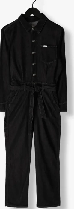 zwarte lee jumpsuit chore all