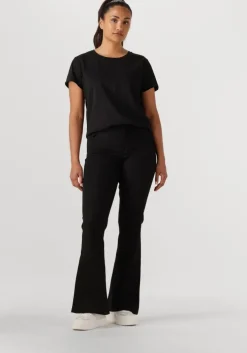 zwarte lee straight leg jeans breese flare