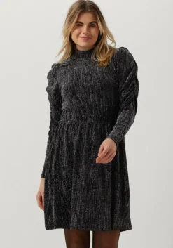 zwarte levete room mini jurk lr-warren 2 dress