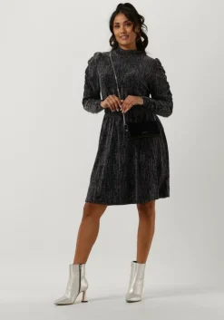 zwarte levete room mini jurk lr-warren 2 dress