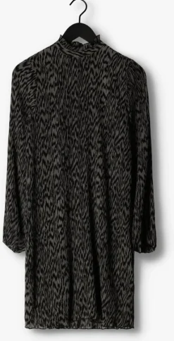 zwarte levete room mini jurk lr-wells 2 dress