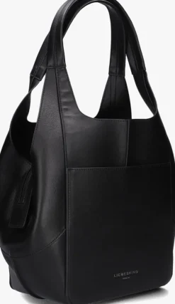 zwarte liebeskind schoudertas lily tote m