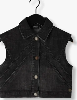 zwarte like flo gilet doris denim gilet