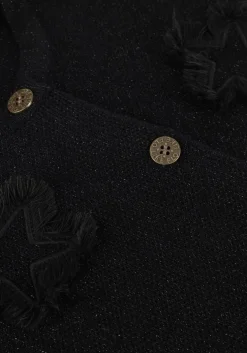 zwarte like flo vest diva gilet with stars