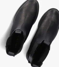zwarte lina locchi chelsea boots 09-225