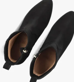 zwarte lina locchi enkellaarsjes 8543