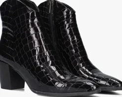 zwarte lina locchi enkellaarsjes at 152