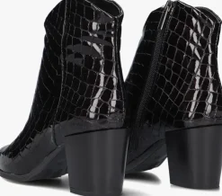 zwarte lina locchi enkellaarsjes at 152