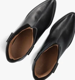 zwarte lina locchi enkellaarsjes 39445