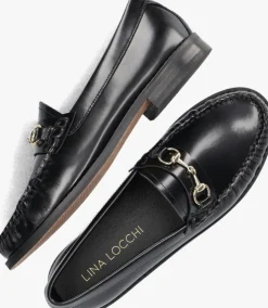 zwarte lina locchi loafers l1357