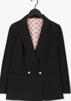 zwarte liu jo blazer giacca lunga festival