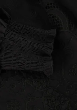 zwarte liu jo blouses tunica ts nav