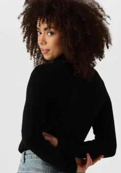 zwarte liu jo coltrui ecs maglia chiusa m/l 1