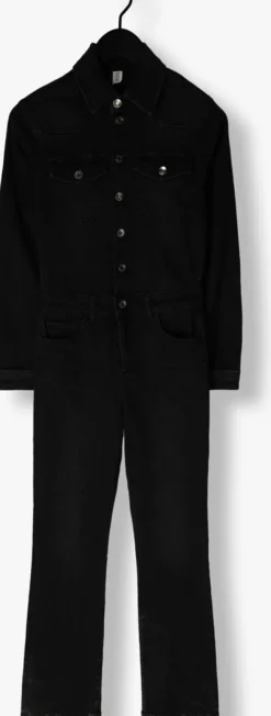 zwarte liu jo jumpsuit salopette mistery