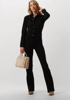 zwarte liu jo jumpsuit salopette mistery