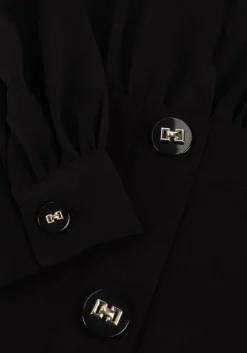 zwarte liu jo mini jurk 3.0 abito punto milano