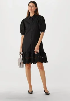 zwarte liu jo mini jurk abito ts.nav