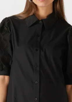 zwarte liu jo mini jurk abito ts.nav