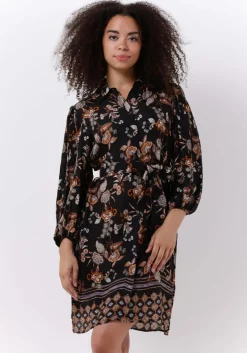 zwarte liu jo mini jurk abito ts.nav twill