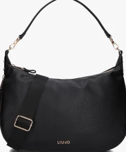 zwarte liu jo schoudertas kaliska cross over