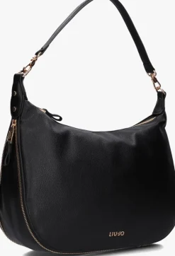 zwarte liu jo schoudertas kaliska cross over