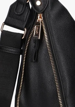 zwarte liu jo schoudertas kaliska cross over