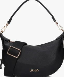 zwarte liu jo schoudertas kaliska cross over