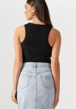 zwarte liu jo top 3.0 t-shirt moda s/m