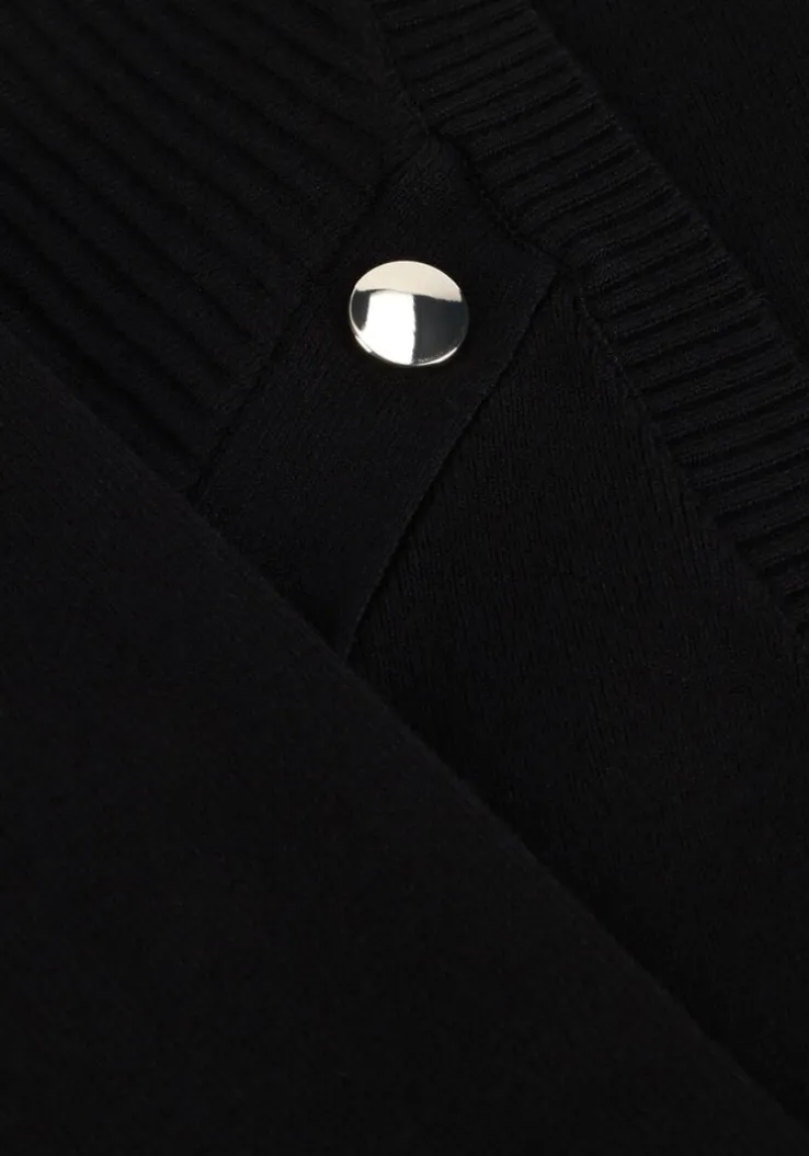 zwarte liu jo trui ecs maglia chiusa m/l 2