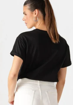 zwarte liu jo t-shirt ecs t-shirt moda m/c