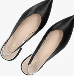 zwarte lodi slingbacks amarie