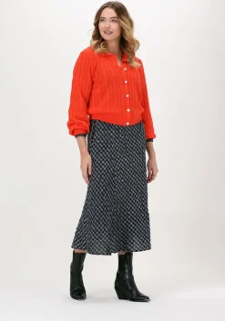 zwarte lollys laundry midi jurk lake dress