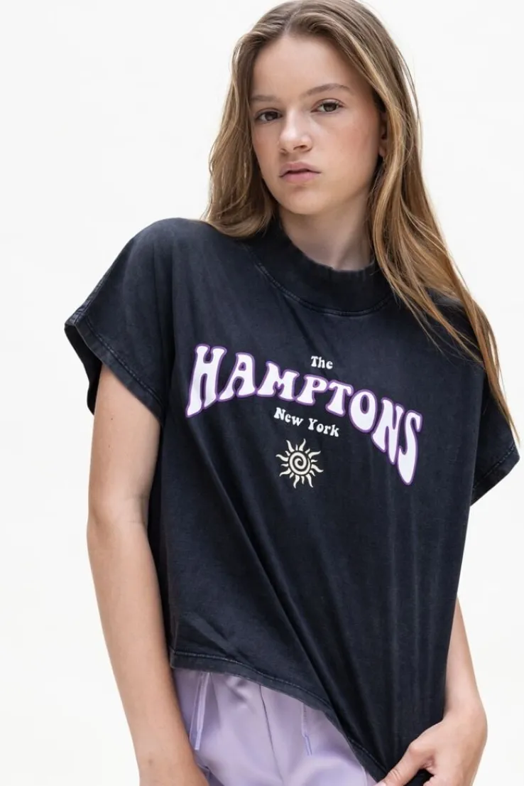 zwarte looxs 10sixteen t-shirt 2411-5415