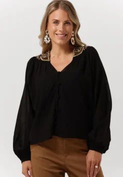 zwarte louizon blouses woohoo top