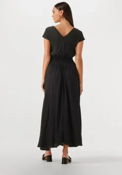 zwarte louizon maxi jurk fayence
