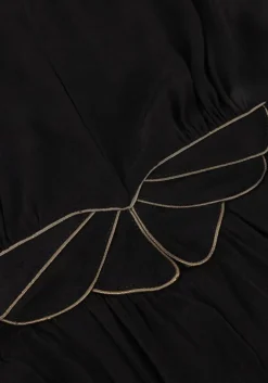 zwarte louizon maxi jurk fayence