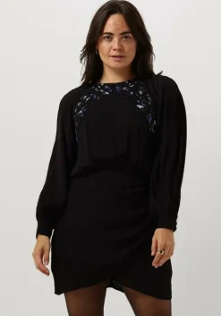 zwarte louizon mini jurk joya
