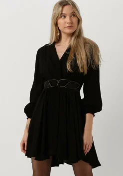zwarte louizon mini jurk amine robe