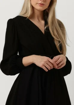 zwarte louizon mini jurk amine robe