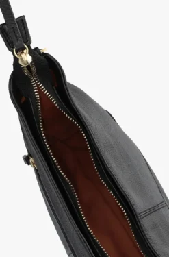 zwarte loulou essentiels schoudertas sabine