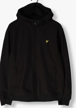 zwarte lyle & scott jack mesh back softshell jacket