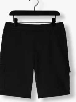zwarte lyle & scott korte broek cargo sweat short