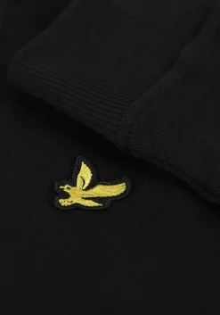 zwarte lyle & scott trui crew neck sweatshirt