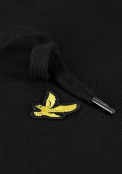 zwarte lyle & scott truien/vesten pullover hoodie