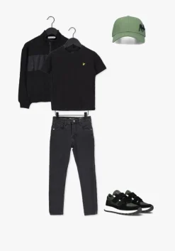 zwarte lyle & scott t-shirt classic t-shirt