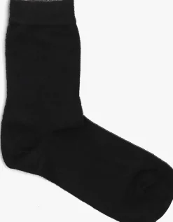 zwarte marcmarcs sokken cashmere fine