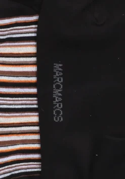 zwarte marcmarcs sokken dion cotton 2-pack