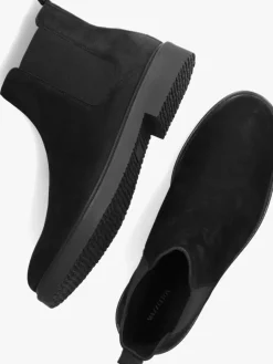 zwarte mazzeltov chelsea boots hudson m