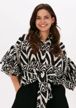 zwarte mes demoiselles blouses acusaka