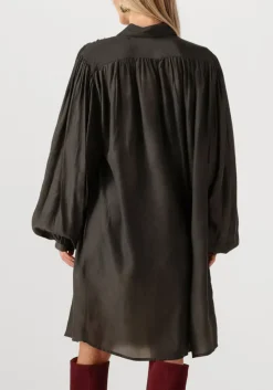 zwarte mes demoiselles maxi jurk felicia